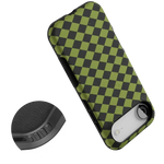 Wicked Hex | Green Checkered Case Phone Case get.casely 