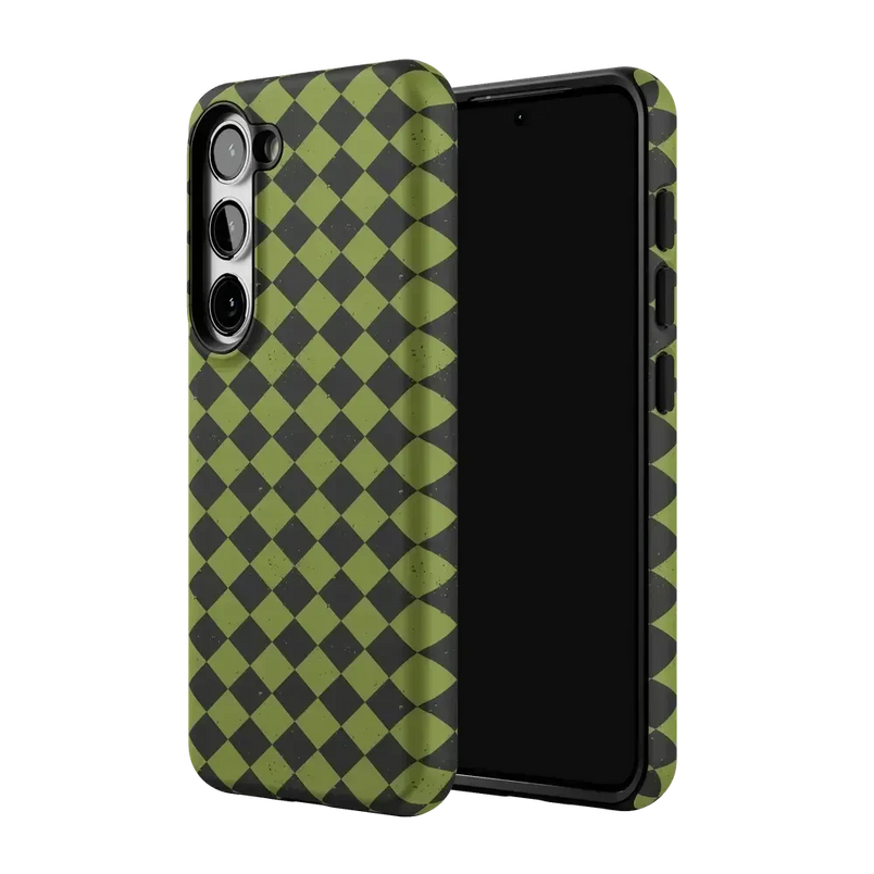 Wicked Hex | Green Checkered Case Phone Case get.casely 