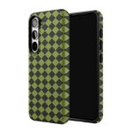 Wicked Hex | Green Checkered Case Phone Case get.casely 