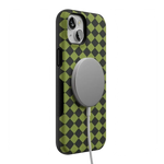Wicked Hex | Green Checkered Case Phone Case get.casely 