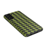 Wicked Hex | Green Checkered Case Phone Case get.casely 