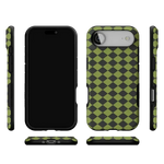 Wicked Hex | Green Checkered Case Phone Case get.casely 