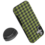 Wicked Hex | Green Checkered Case Phone Case get.casely 