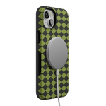 Wicked Hex | Green Checkered Case Phone Case get.casely 