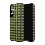 Wicked Hex | Green Checkered Case Phone Case get.casely 