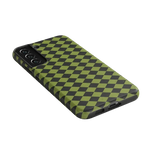 Wicked Hex | Green Checkered Case Phone Case get.casely 
