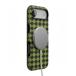 Wicked Hex | Green Checkered Case Phone Case get.casely 