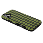 Wicked Hex | Green Checkered Case Phone Case get.casely 