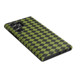 Wicked Hex | Green Checkered Case Phone Case get.casely 