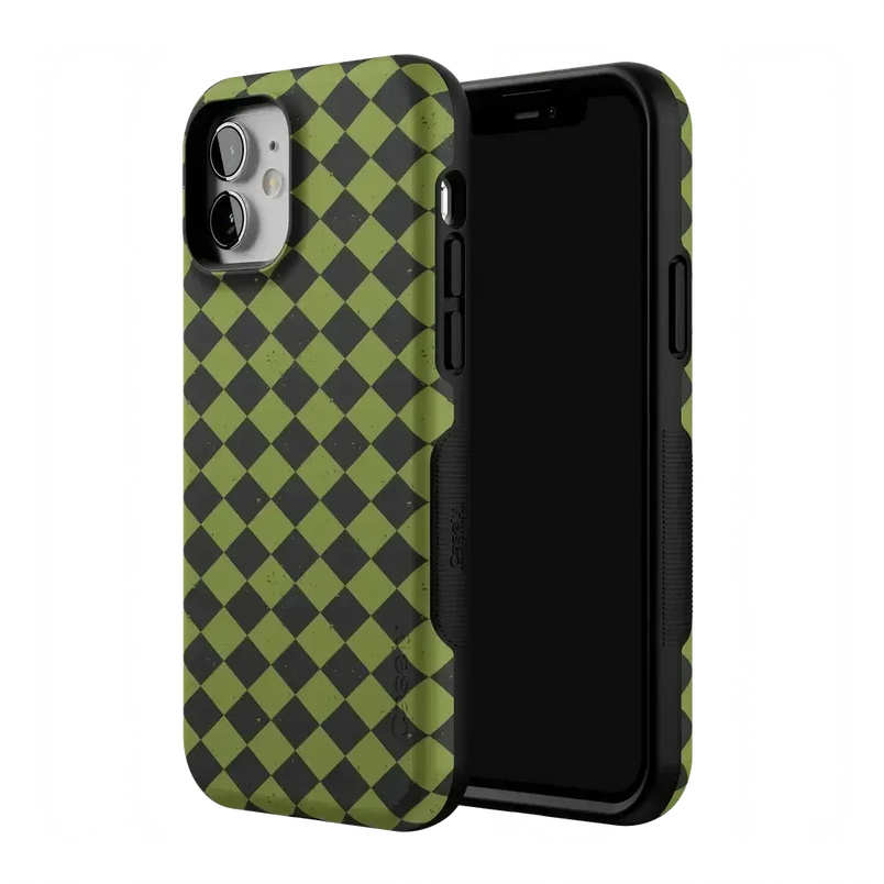 Wicked Hex | Green Checkered Case Phone Case get.casely 