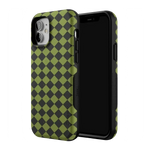 Wicked Hex | Green Checkered Case Phone Case get.casely 