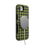 Wicked Hex | Green Checkered Case Phone Case get.casely 