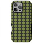 Wicked Hex | Green Checkered Case Phone Case get.casely 