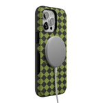 Wicked Hex | Green Checkered Case Phone Case get.casely 