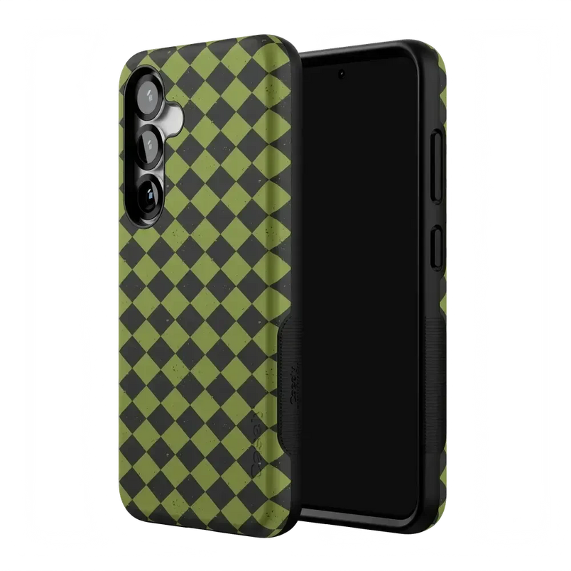 Wicked Hex | Green Checkered Case Phone Case get.casely 