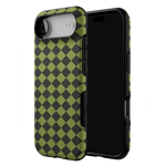 Wicked Hex | Green Checkered Case Phone Case get.casely 