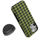 Wicked Hex | Green Checkered Case Phone Case get.casely 