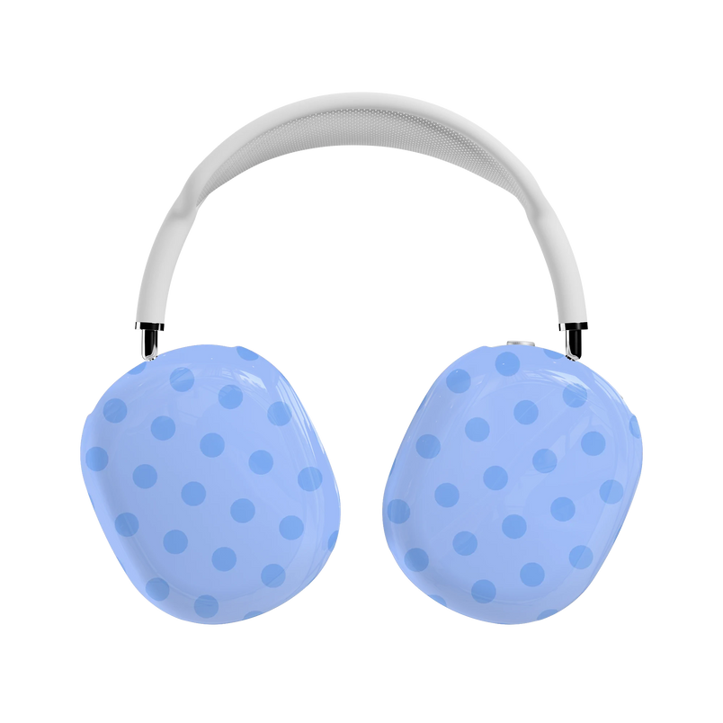 Spotted in SoHo | Periwinkle Polka Dot AirPods Max Case - AirPods Max