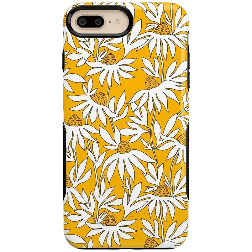 Wild About You | Yellow Floral Case iPhone Case get.casely Bold iPhone 6/7/8 Plus 