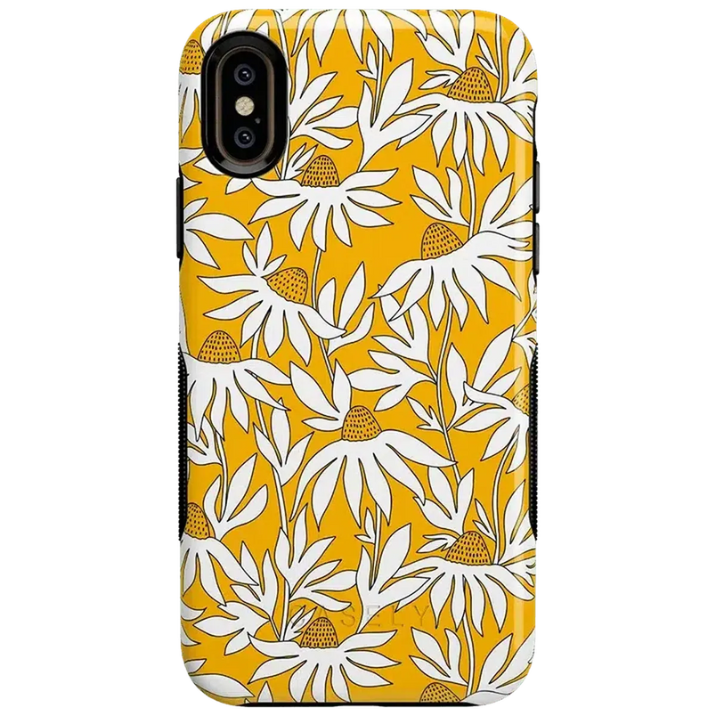 Wild About You | Yellow Floral Case iPhone Case get.casely Bold iPhone XS Max 