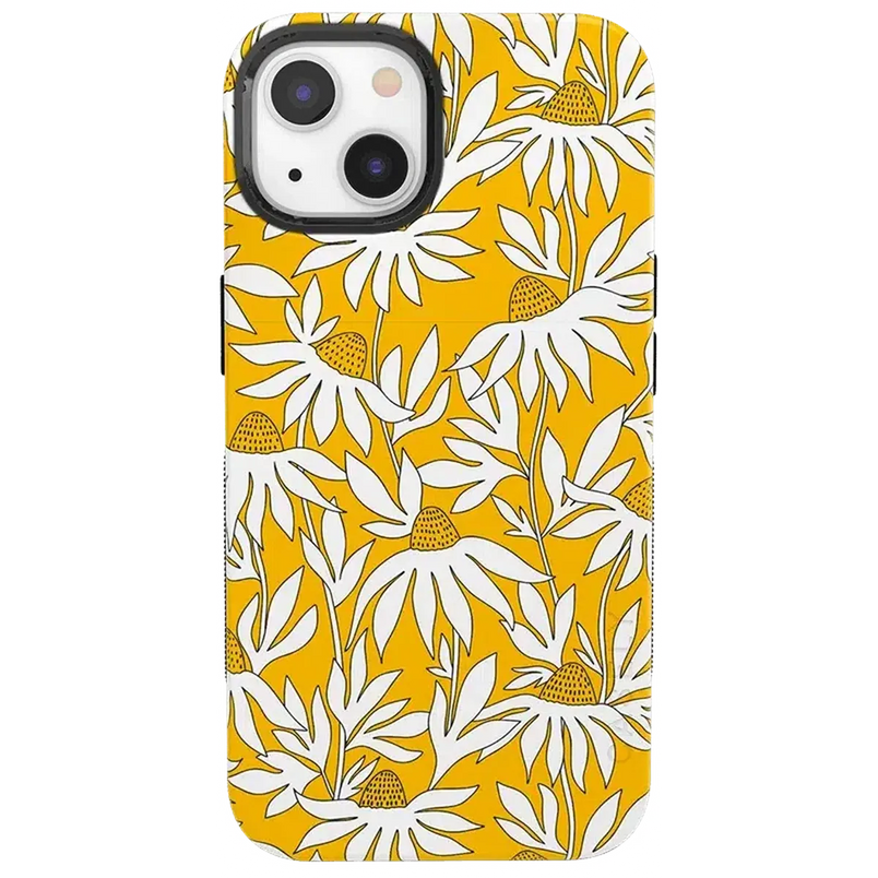 Wild About You | Yellow Floral Case iPhone Case get.casely Bold + MagSafe® iPhone 13 