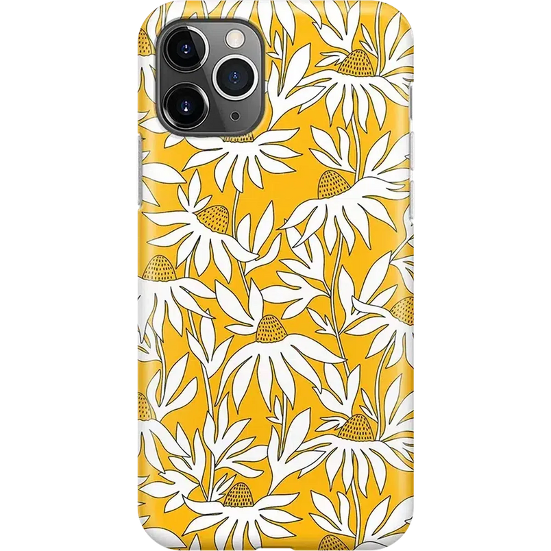 Wild About You | Yellow Floral Case iPhone Case get.casely Classic iPhone 11 Pro Max 