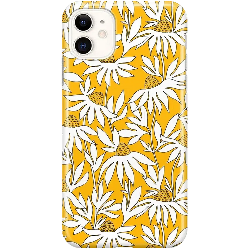 Wild About You | Yellow Floral Case iPhone Case get.casely Classic iPhone 11 