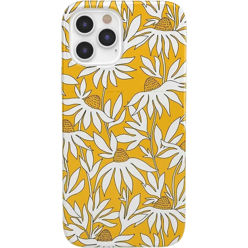 Wild About You | Yellow Floral Case iPhone Case get.casely Classic iPhone 12 Pro Max 