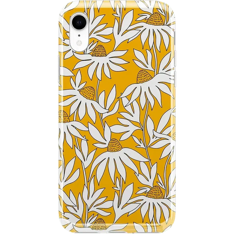 Wild About You | Yellow Floral Case iPhone Case get.casely Classic iPhone XR 