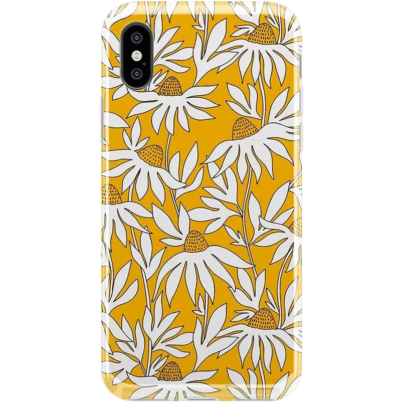 Wild About You | Yellow Floral Case iPhone Case get.casely Classic iPhone XS Max 
