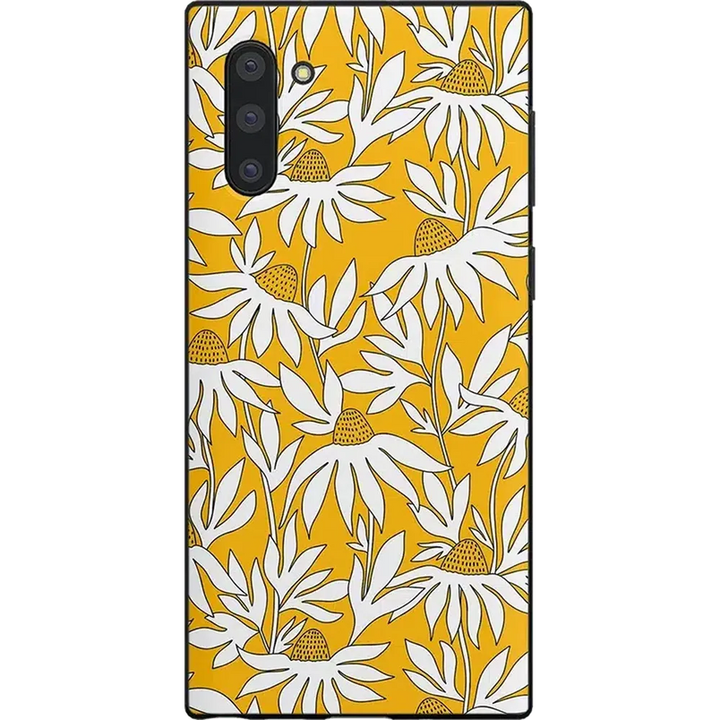 Wild About You | Yellow Floral Samsung Case Samsung Case get.casely Classic Galaxy Note 10 Plus 