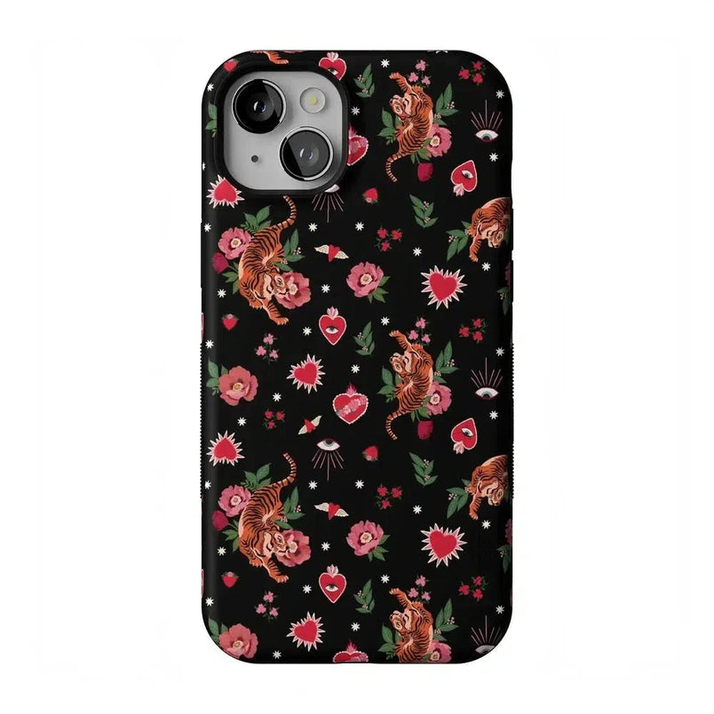 Wild at Heart | Tiger Case Phone Case Casetry Bold Flex + MagSafe® iPhone 14 Plus