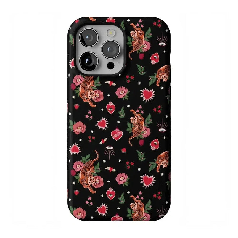 Wild at Heart | Tiger Case Phone Case Casetry Bold Flex + MagSafe® iPhone 14 Pro Max