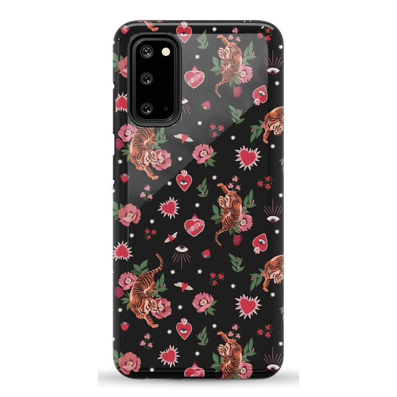 Wild at Heart | Tiger Case Phone Case Casetry Essential Galaxy S20