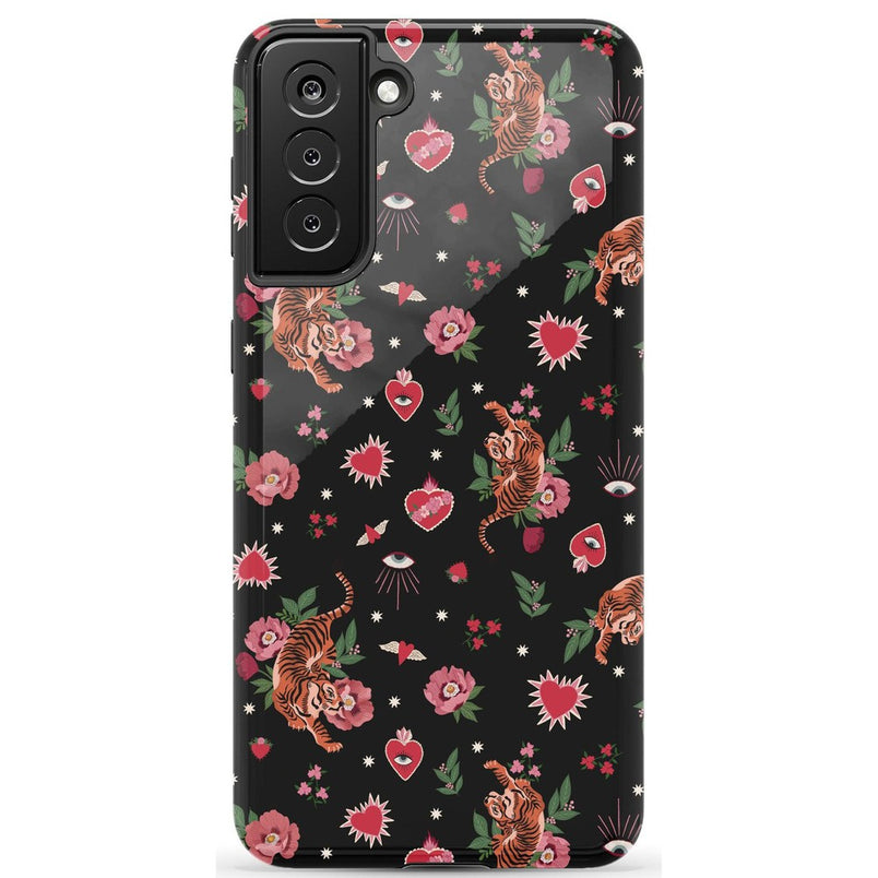 Wild at Heart | Tiger Case Phone Case Casetry Essential Galaxy S21 Plus