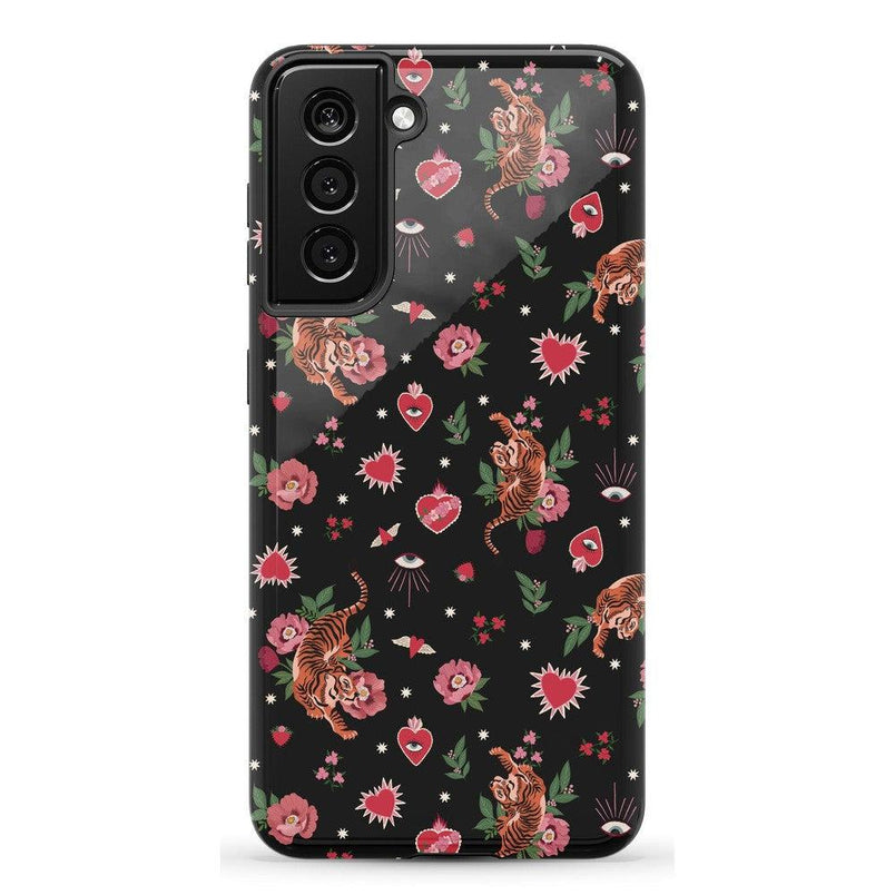 Wild at Heart | Tiger Case Phone Case Casetry Essential Galaxy S21