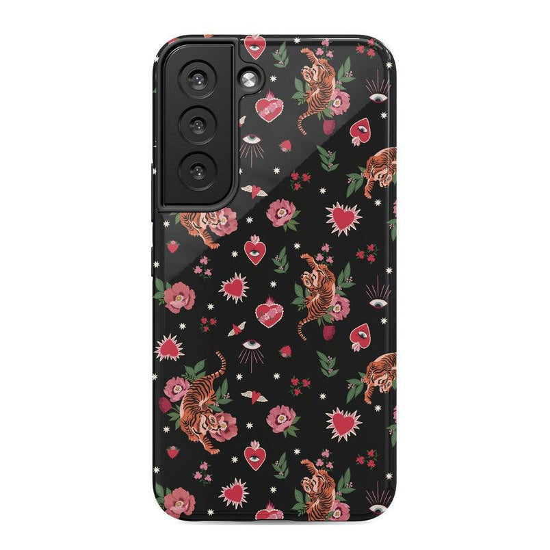 Wild at Heart | Tiger Case Phone Case Casetry Essential Galaxy S22