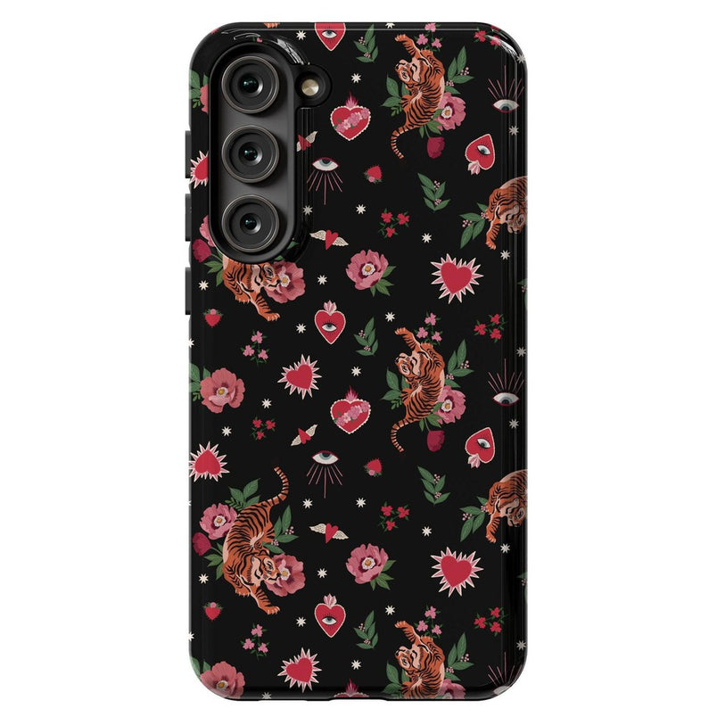 Wild at Heart | Tiger Case Phone Case Casetry Essential Galaxy S23 Plus