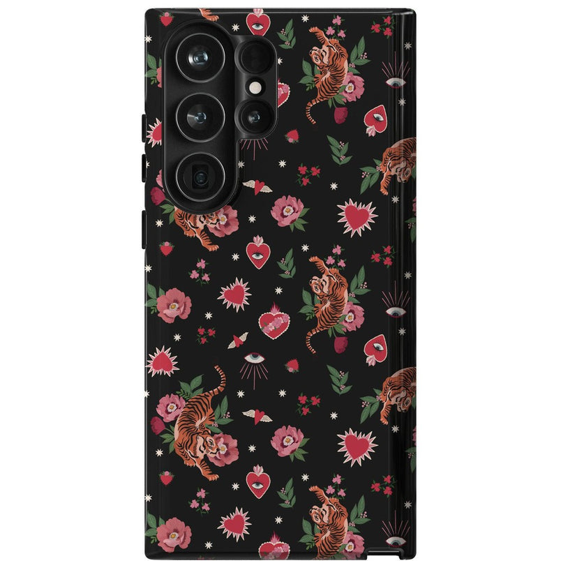 Wild at Heart | Tiger Case Phone Case Casetry Essential Galaxy S23 Ultra