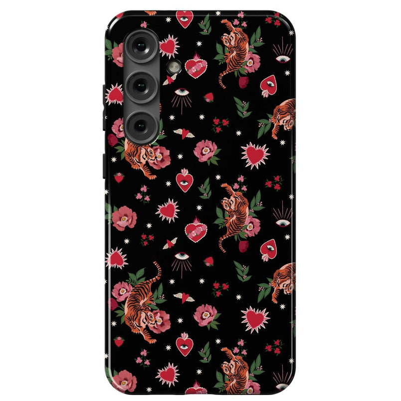Wild at Heart | Tiger Case Phone Case Casetry Essential Galaxy S24 Plus