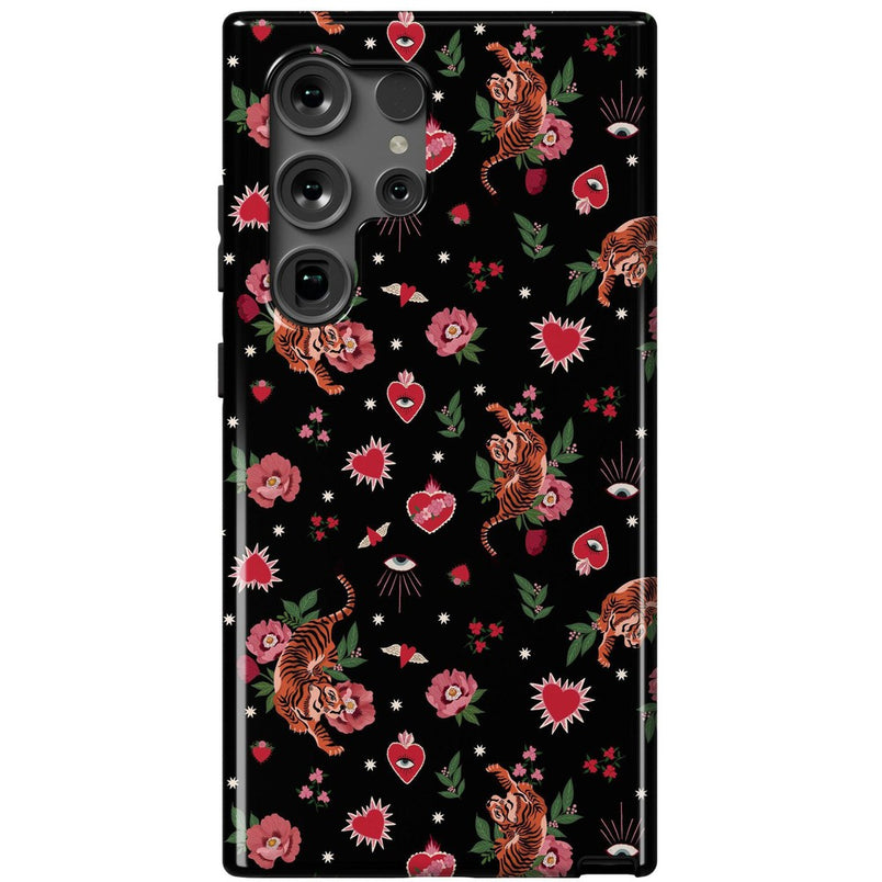 Wild at Heart | Tiger Case Phone Case Casetry Essential Galaxy S24 Ultra
