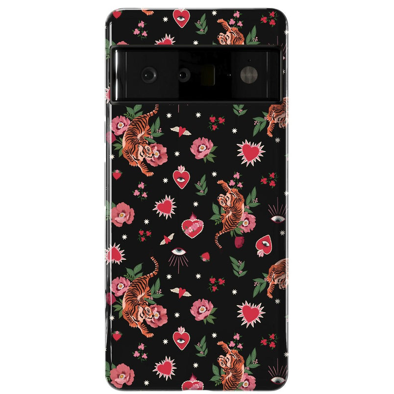 Wild at Heart | Tiger Case Phone Case Casetry Essential Google Pixel 6