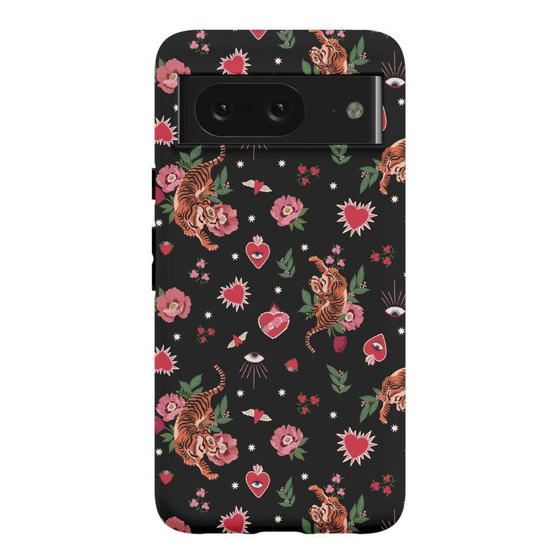 Wild at Heart | Tiger Case Phone Case Casetry Essential Google Pixel 8