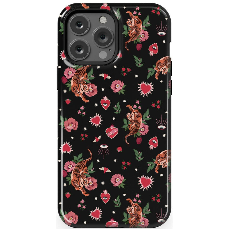 Wild at Heart | Tiger Case Phone Case Casetry Essential + MagSafe® iPhone 13 Pro Max