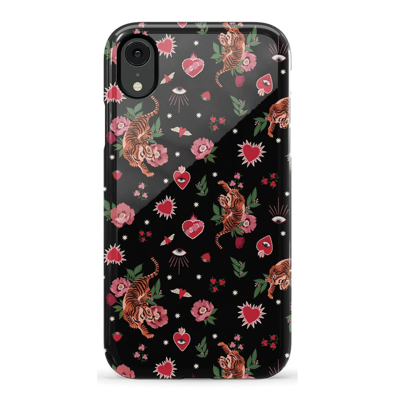 Wild at Heart | Tiger Case Phone Case Casetry Essential iPhone XR 