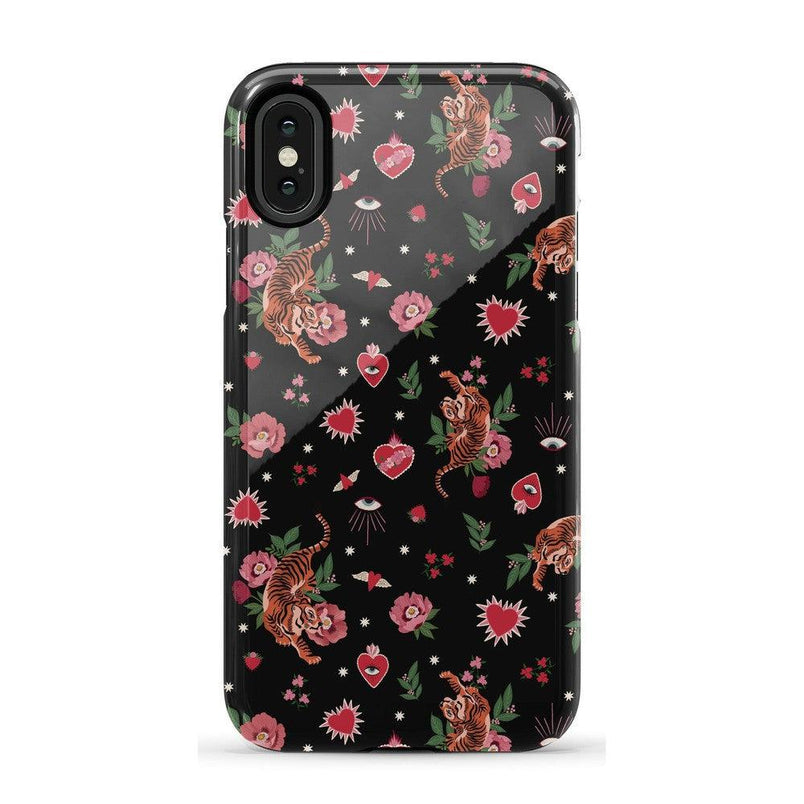 Wild at Heart | Tiger Case Phone Case Casetry Essential iPhone X / XS 