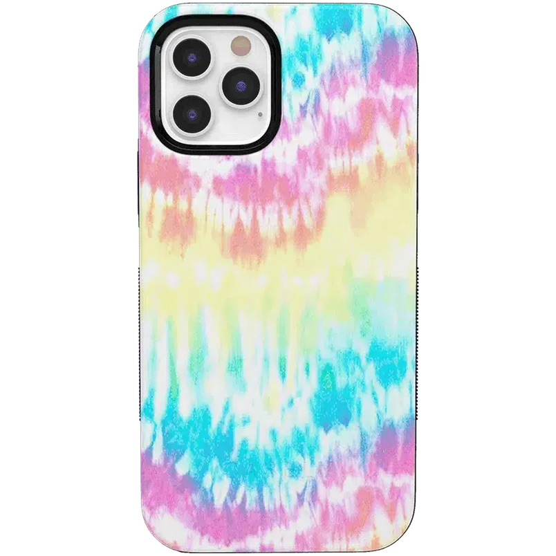 Wild & Free | Classic Rainbow Tie Dye iPhone Case iPhone Case get.casely Bold iPhone 12 Pro 