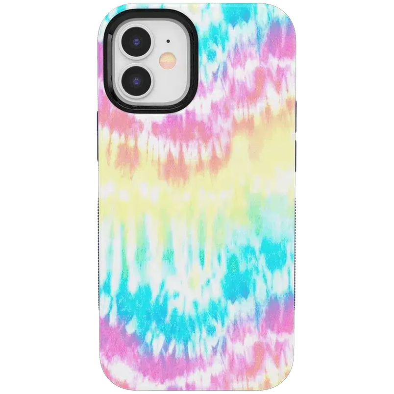 Wild & Free | Classic Rainbow Tie Dye iPhone Case iPhone Case get.casely Bold iPhone 12 Mini 