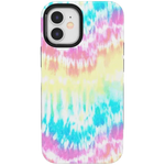 Wild & Free | Classic Rainbow Tie Dye iPhone Case iPhone Case get.casely Bold iPhone 12 Mini 