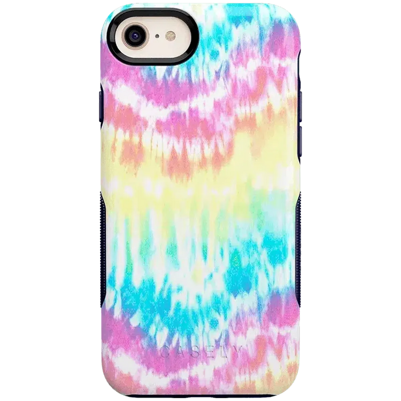 Wild & Free | Classic Rainbow Tie Dye iPhone Case iPhone Case get.casely Bold iPhone 6/7/8 